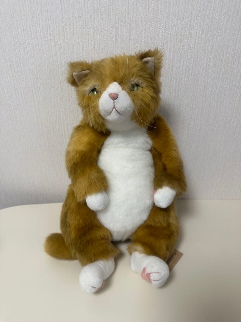 Cuddly ワサビプレミアムぬいぐるみ、日本製、猫、ハンドメイド