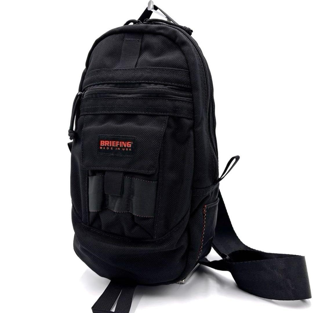 極美品✨BRIEFING ブリーフィング ボディバッグ ショルダーバッグ 多機能