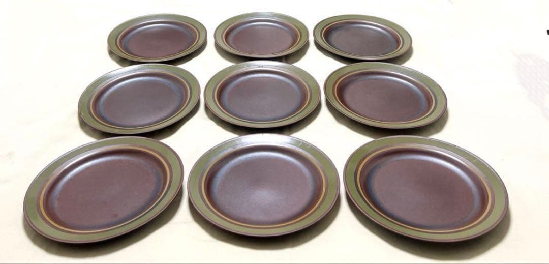 ドイツ製　 Hutschenreuther フッチェンロイター　平皿9枚　希少品