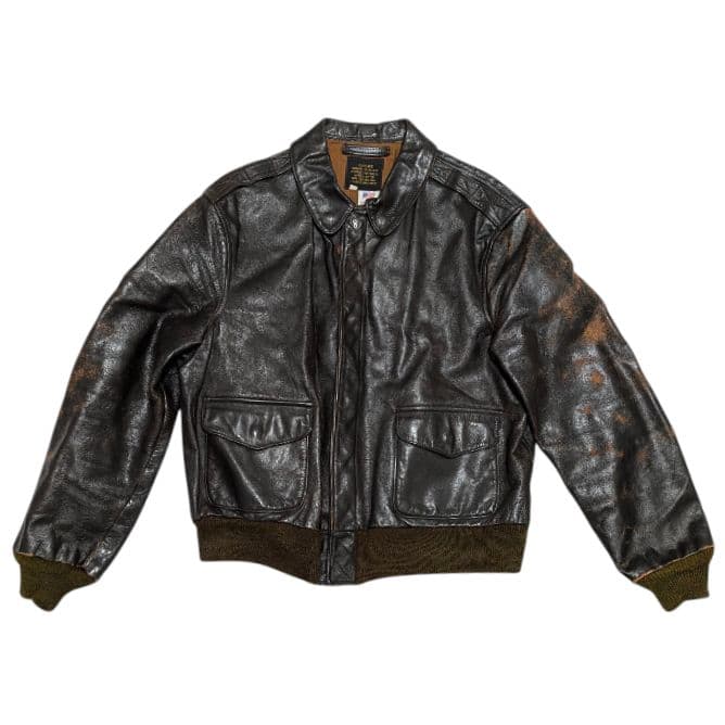 AVIREX ホースハイド A-2 レザージャケット 馬革　A2　44