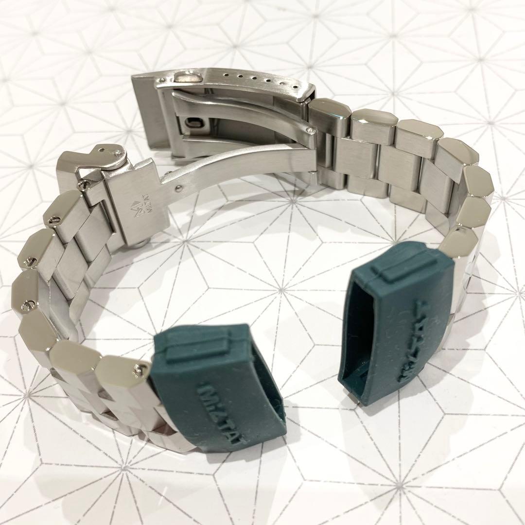 タイコノート 22mm MIL-TAT ステンレスベルト for セイコー5