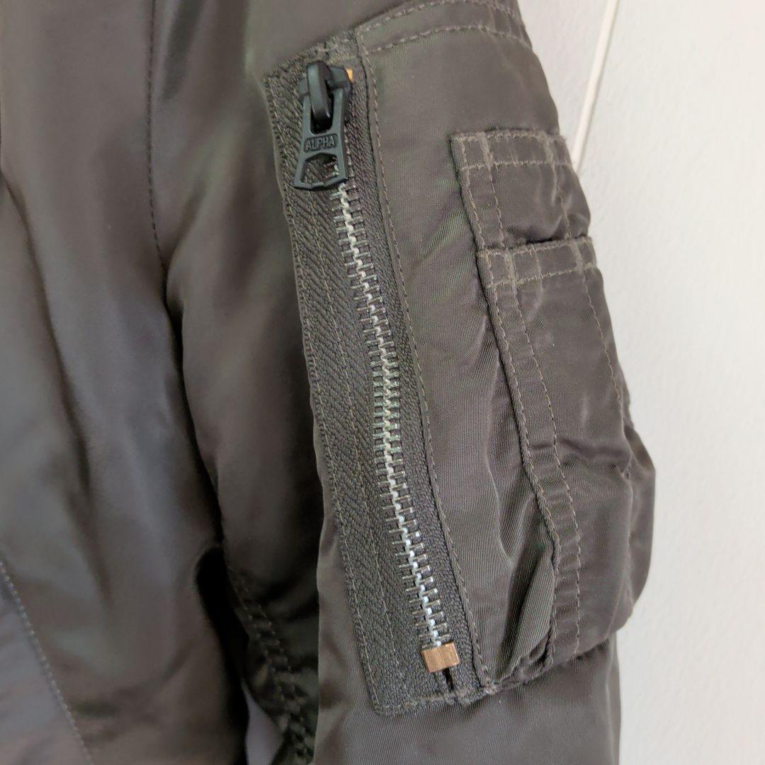 ジャケット・アウター ALPHA INDUSTRIES MA-1 olive S