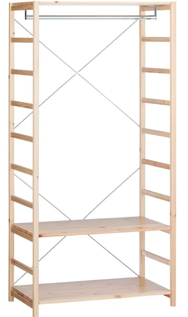 直接取引 無印良品 パイン材ユニットシェルフ・ワードローブ