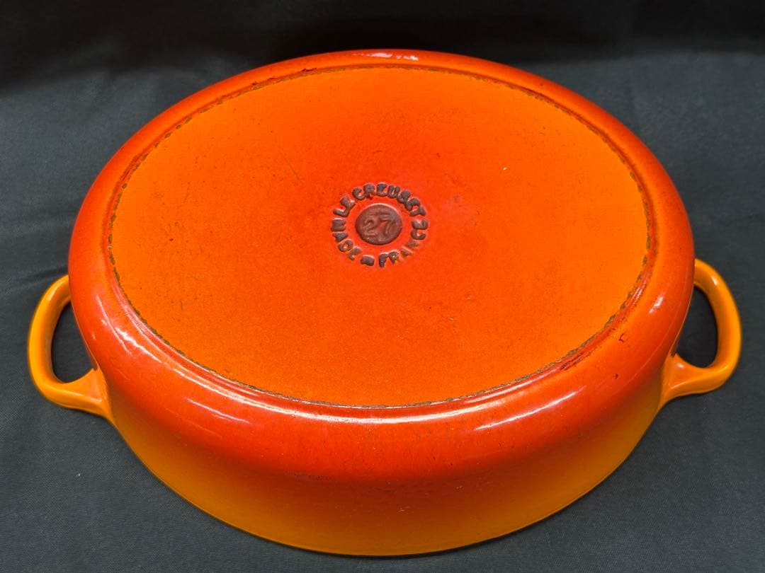 【USED】Le Creuset ルクルーゼ　両手鍋　27cm フランス製