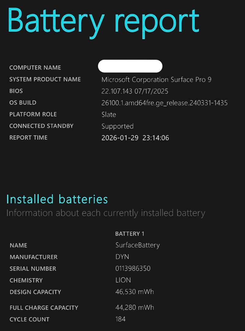 機*中様 Surface Pro 9 サファイア 8GB/256GB 純正キーボ