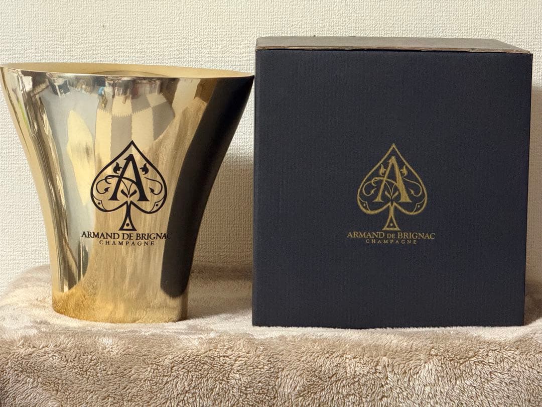 ☆超レア！箱付き☆ アルマンドブリニャック　ゴールドシャンパンクーラー