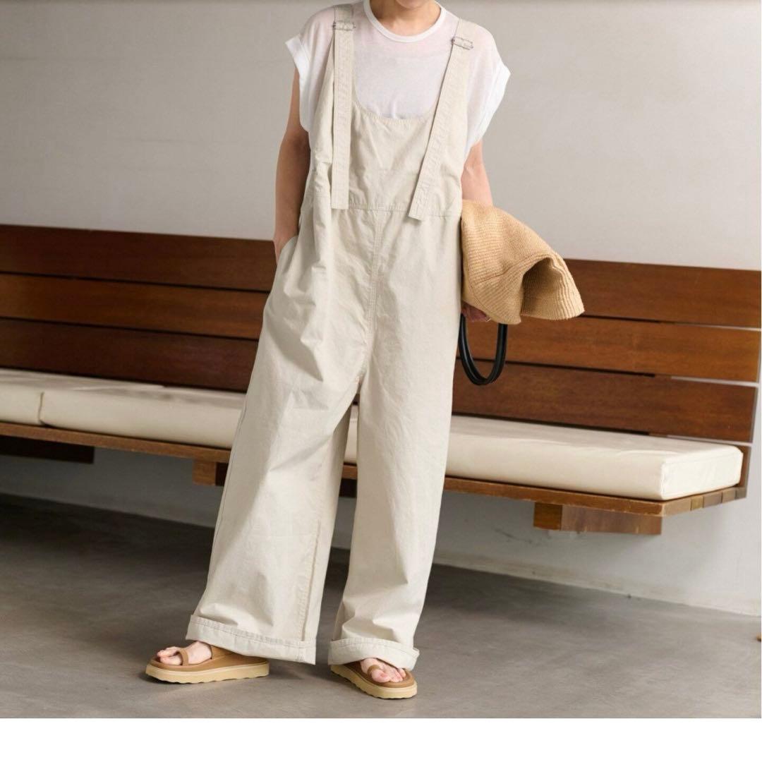 お値下げ‼︎FRAMeWORK コンパクトウェザーサロペット　38