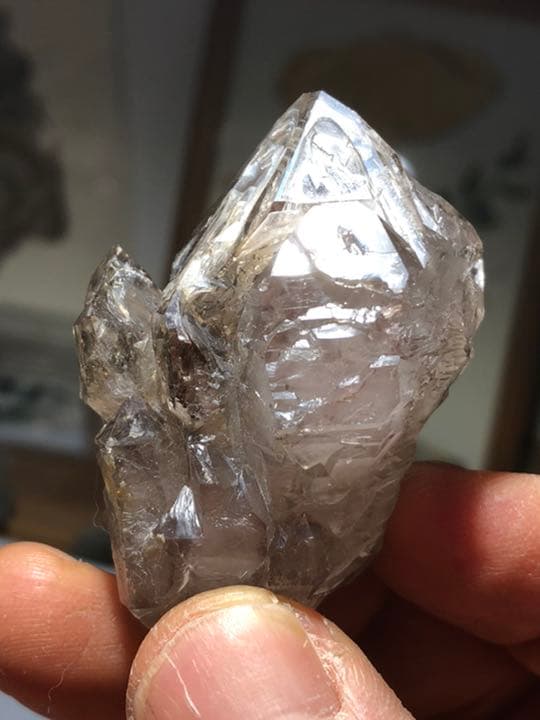 国産水晶　骸晶