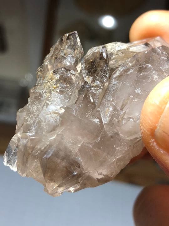 国産水晶　骸晶