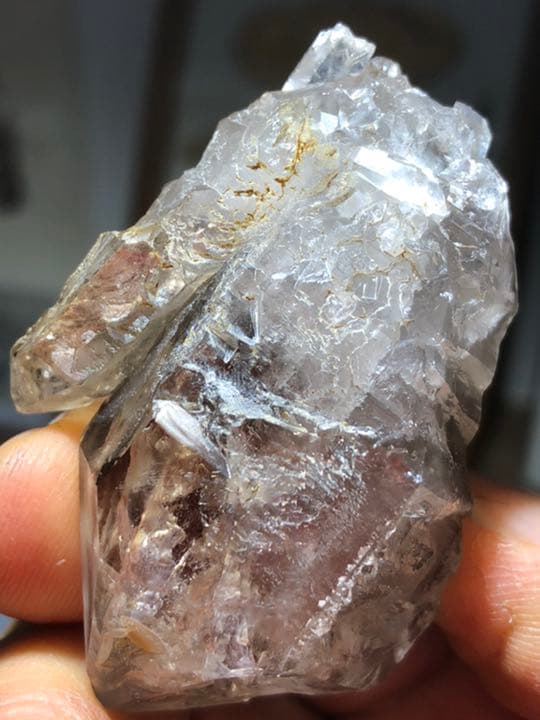 国産水晶　骸晶