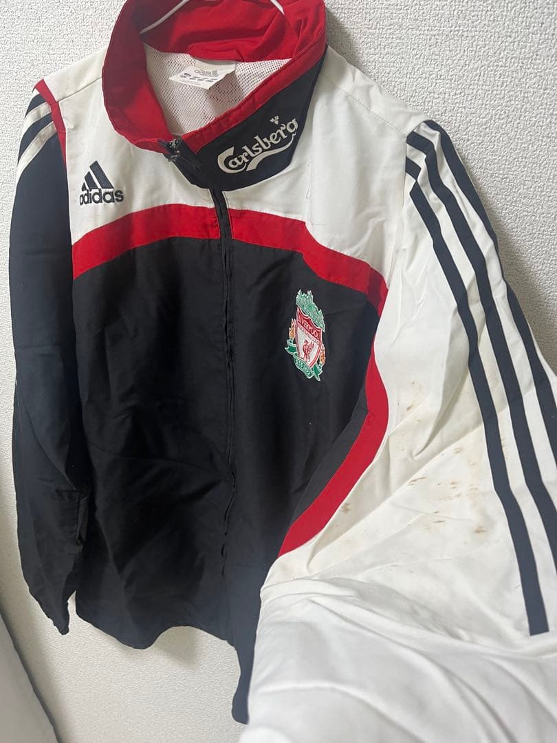 07/08リバプール adidas ビンテージウィンドブレーカー