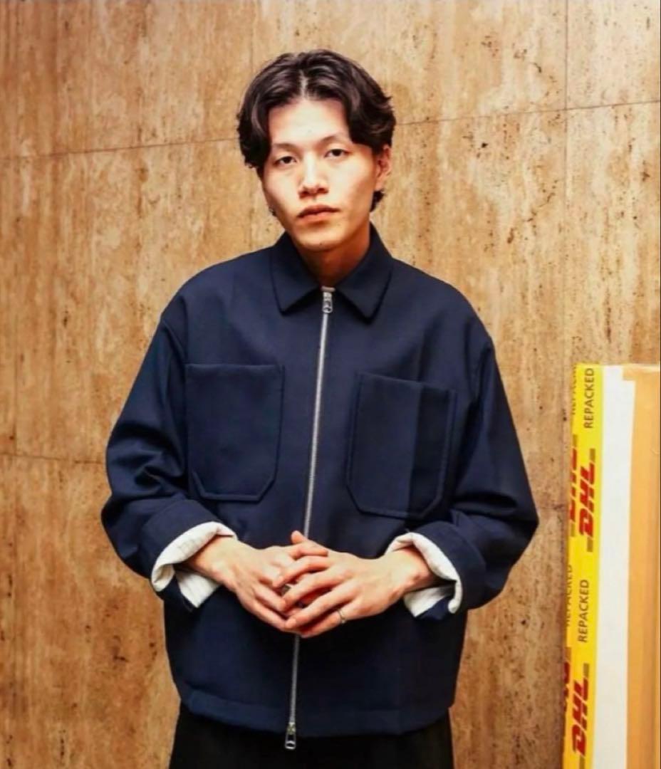 オーエーエムシー 20SS OAMC ジップアップブルゾン メンズ 44