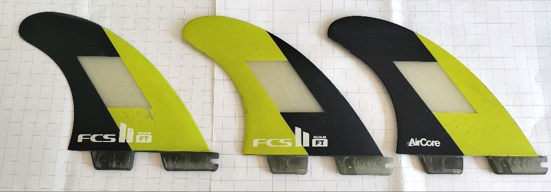 fcs2 フィン　サーフィン　フィリペ　エアコア トライフィン Mサイズ