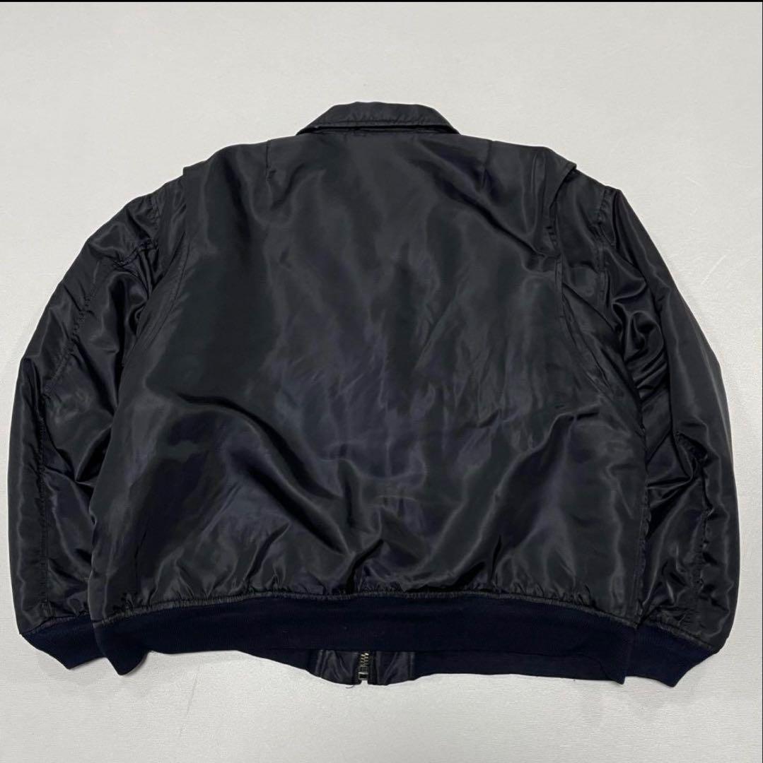 90s CWU45P ナイロン ボンバー フライトジャケット 短丈