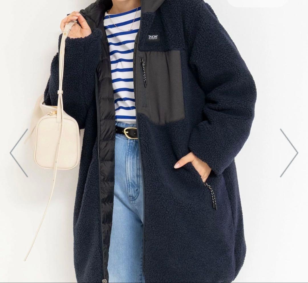 suzuNOLLEY'S TAIONネイビー ダウンジャケット M