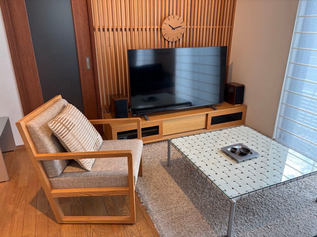 【AD CORE】ラウンジチェア 1PソファA-MODEオーク椅子 【ADコア】