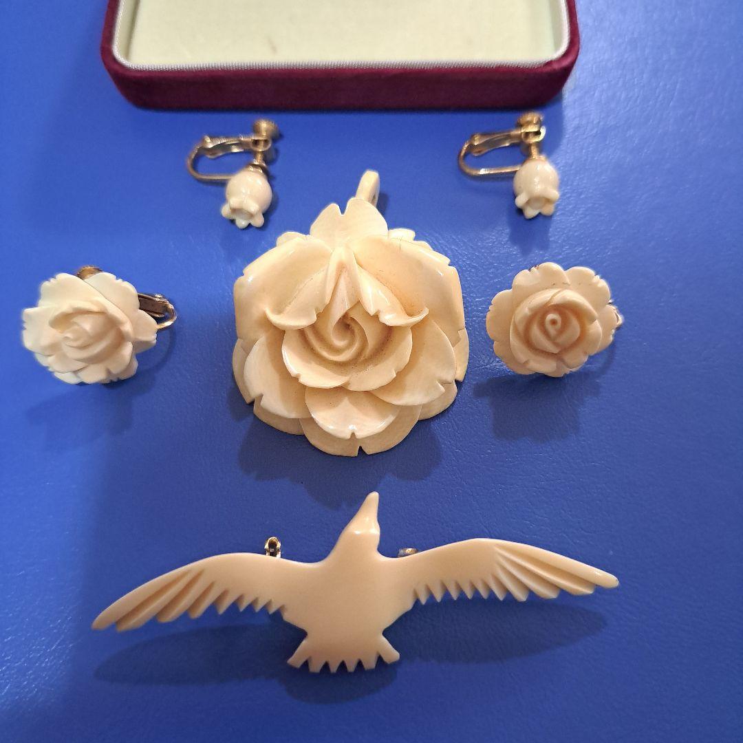 天然素材アクセサリー6点セット