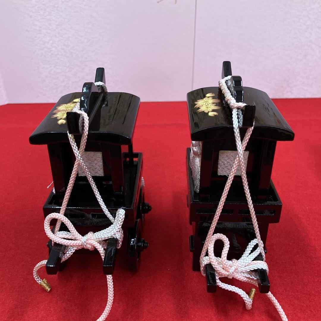 D3-5 可愛い！雛道具25号６点セット　ひな道具　三段飾り道具　雛人形　重箱