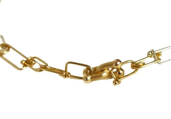 KAORU カオル ブレイド ブレスレット 925 × K10 コンビ