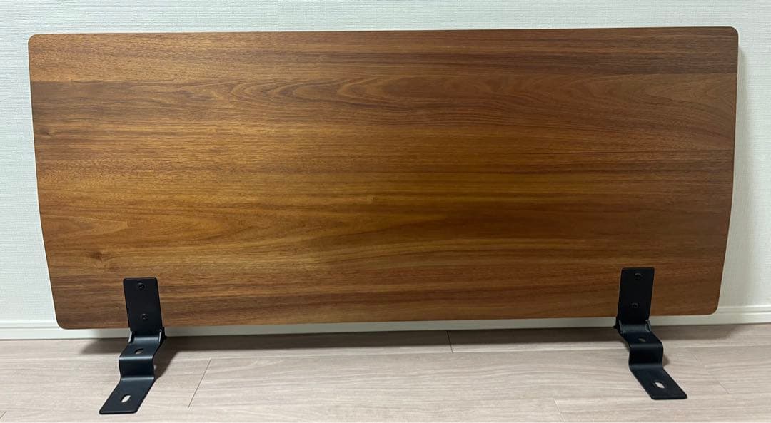 【ぽんちゃん】無印ヘッドボード（旧型）ウォールナット材