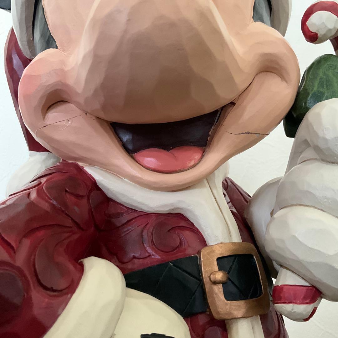 ジム ショア ディズニー ミニー　ミッキー　サンタ　置物　コストコ
