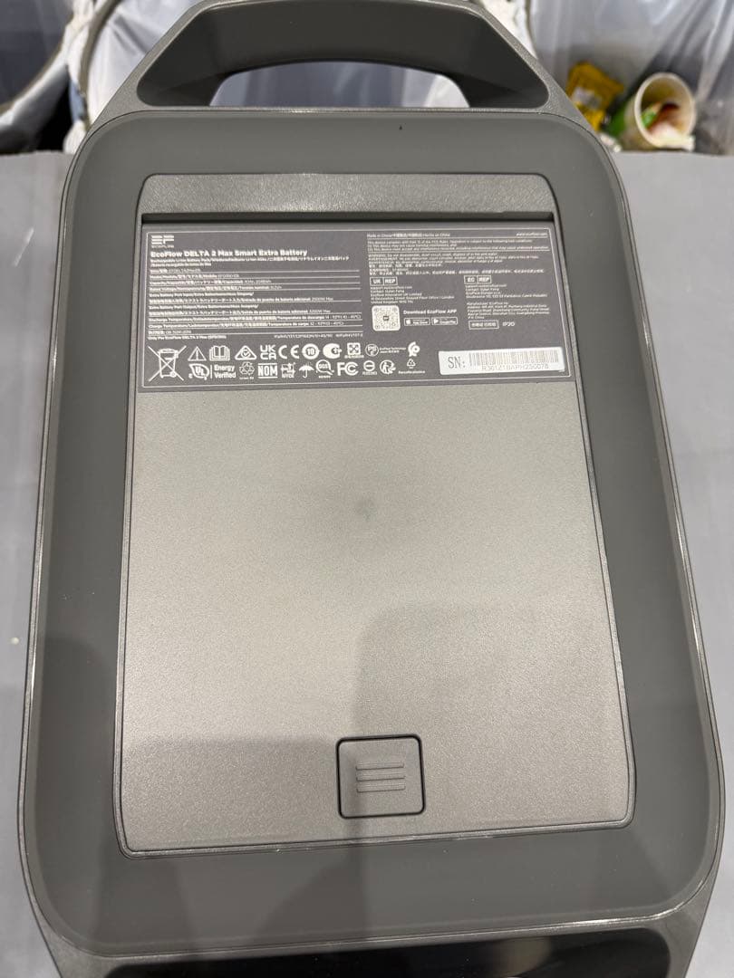 Ecoflow DELTA MAX エクストラバッテリー 2016Wh