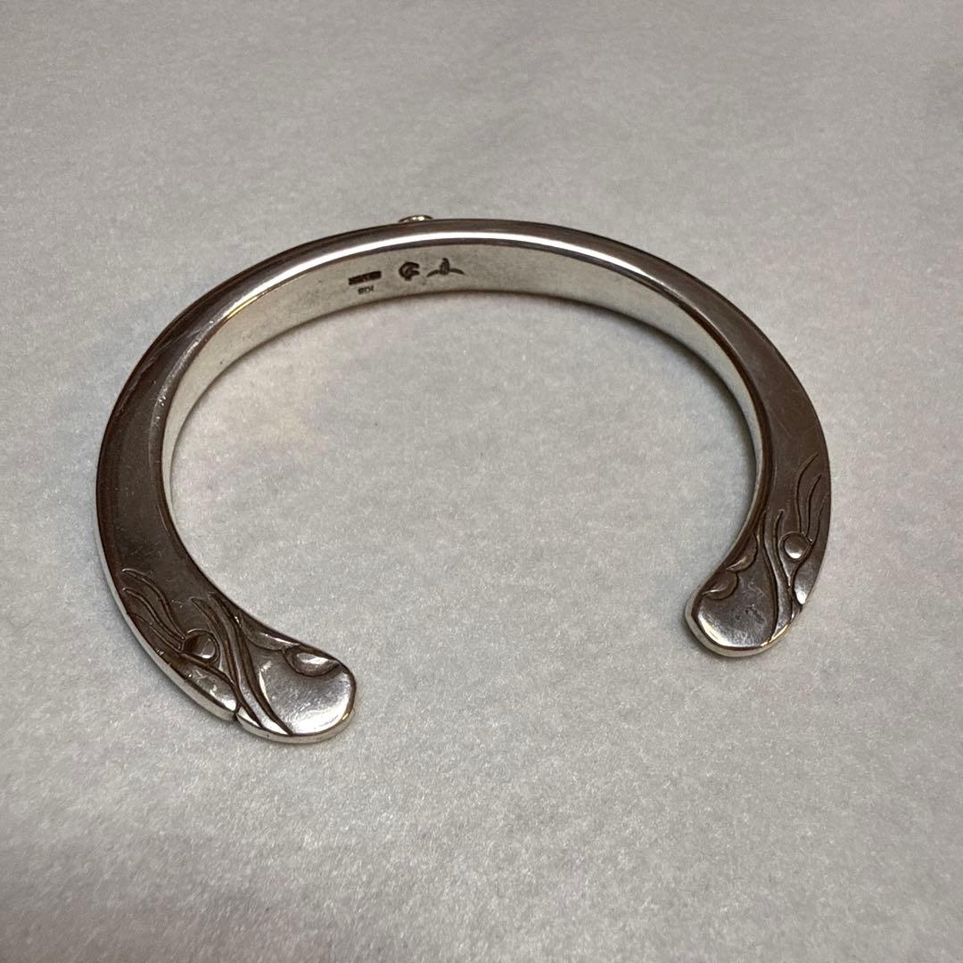 TADY&KINGイーグルフェイスバングルK18ローズＬサイズ