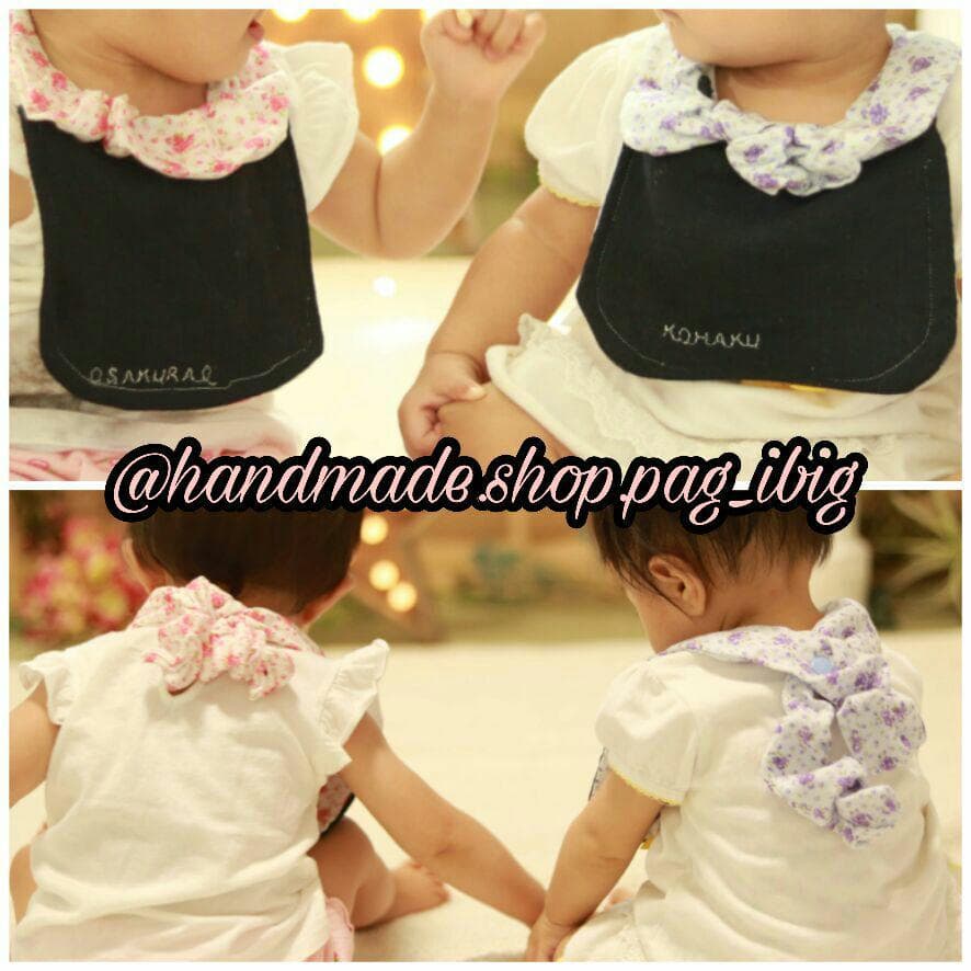 ハンドメイドスタイ＊フリルスタイ＊名入れ