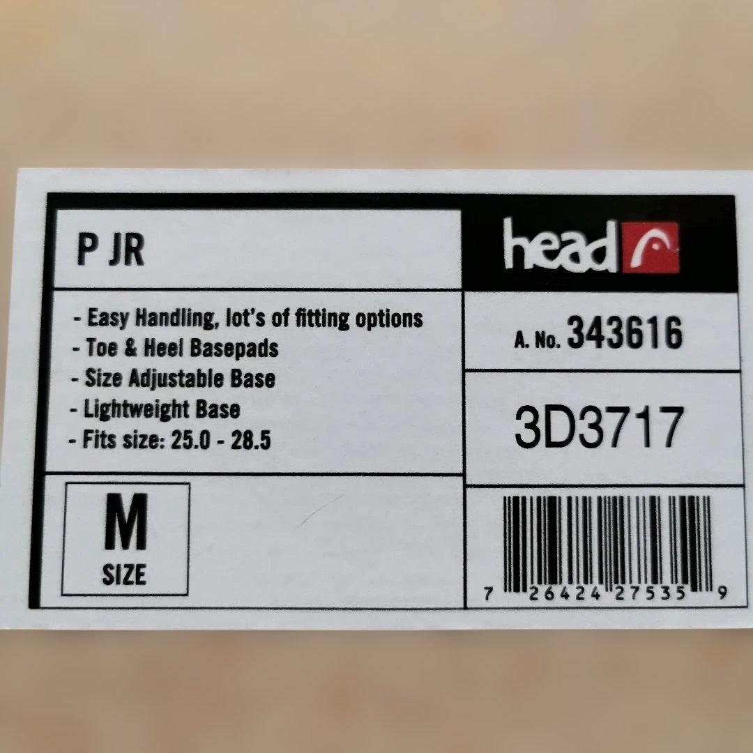 128未使用　ヘッド　スノーボード　ビンディング　М　25.0cm〜28.5cm