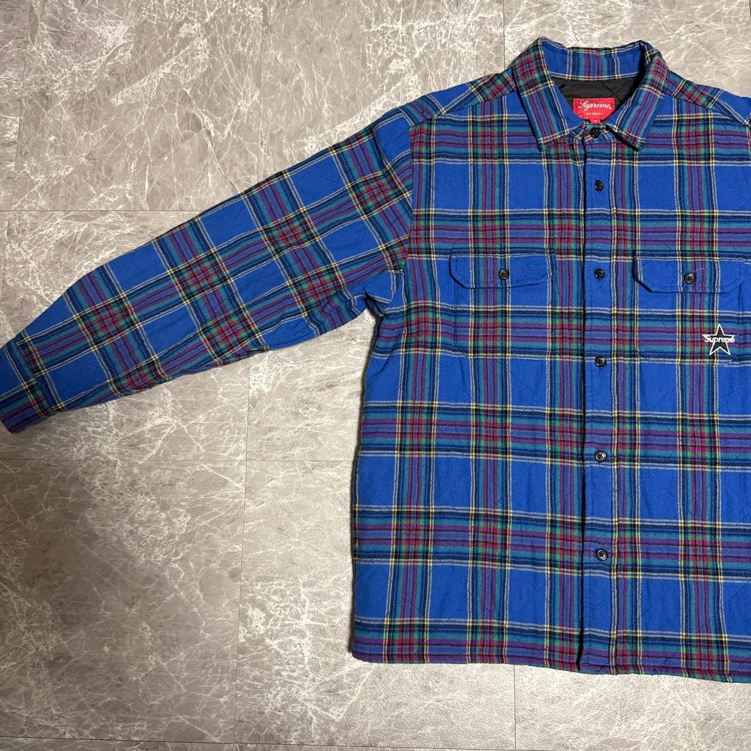 Supreme チェックシャツジャケット