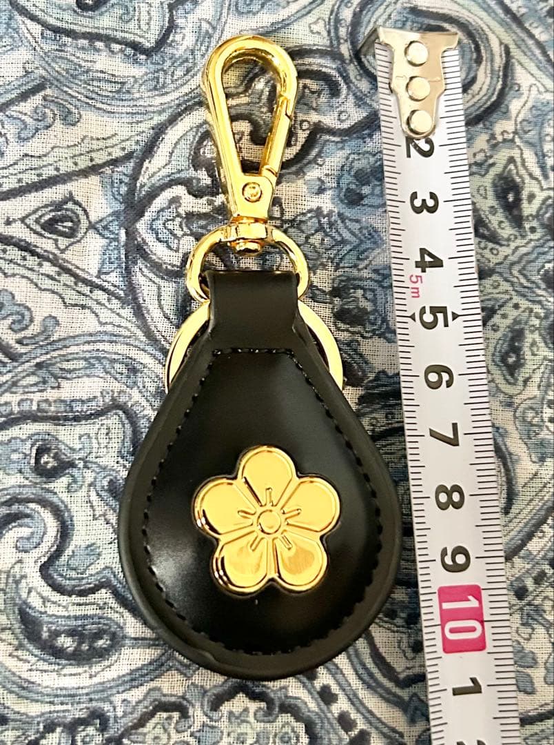 金運！幸運！本革製！キーホルダー型　祈祷済み　お守り護符　太宰府天満宮