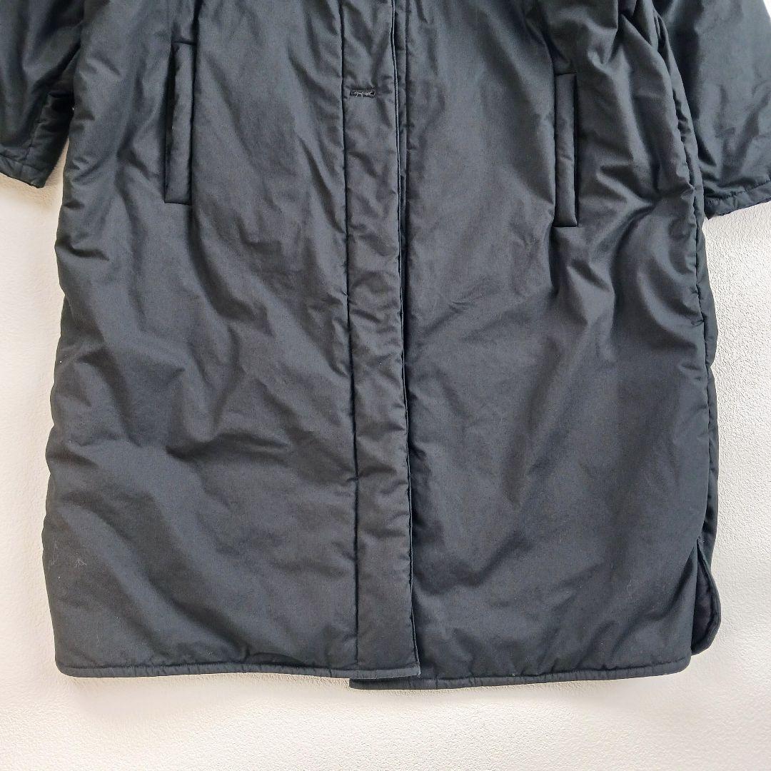 オローネ　フォーカスウォームコート　ブラック　ノーカラー　ロングコート　日本製