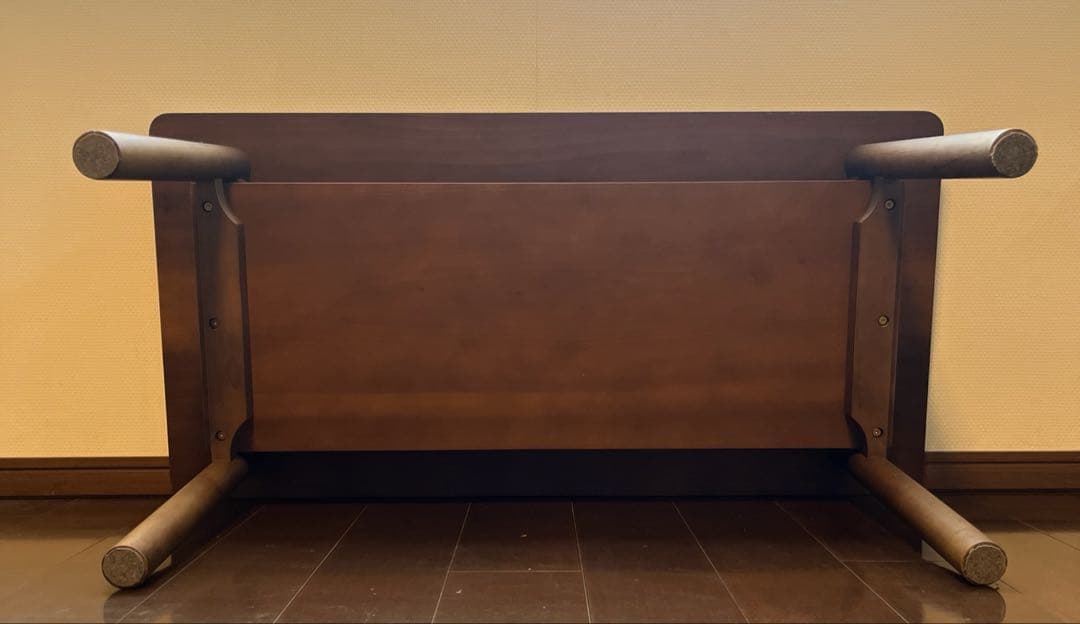 MUJI 無印良品 木製ローテーブル ウォールナット 廃盤品