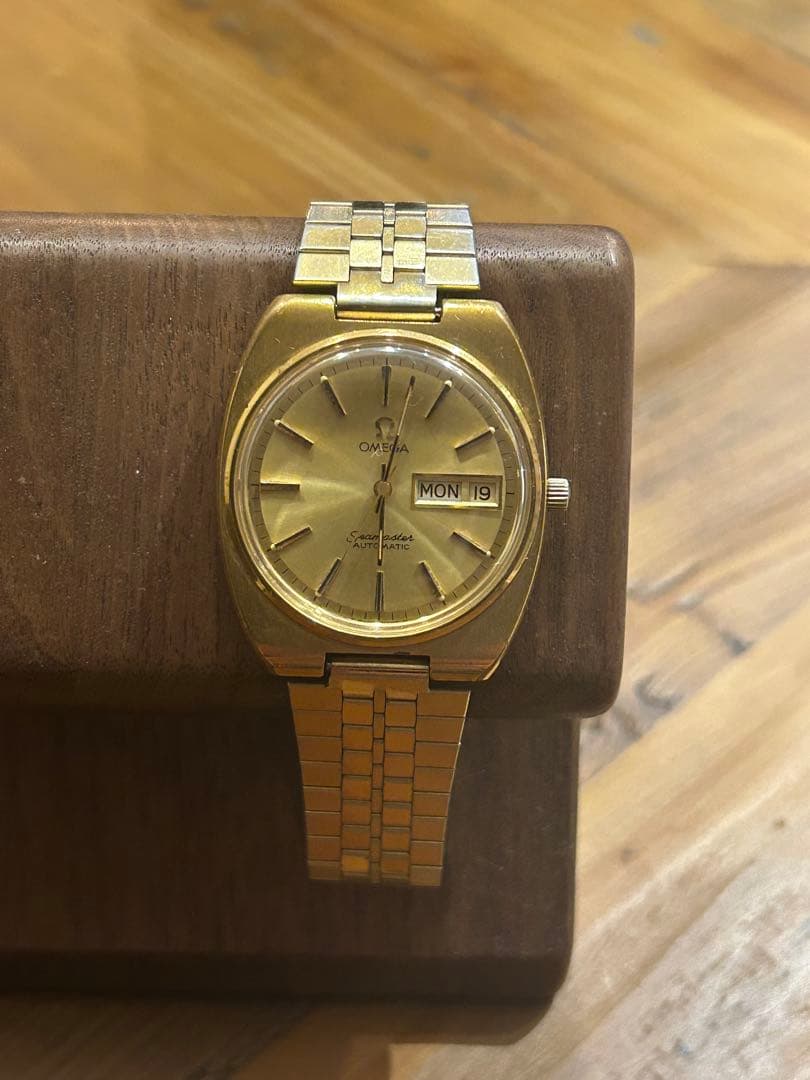 OMEGA Seamaster オメガ　自動巻き　ゴールド　166.0216