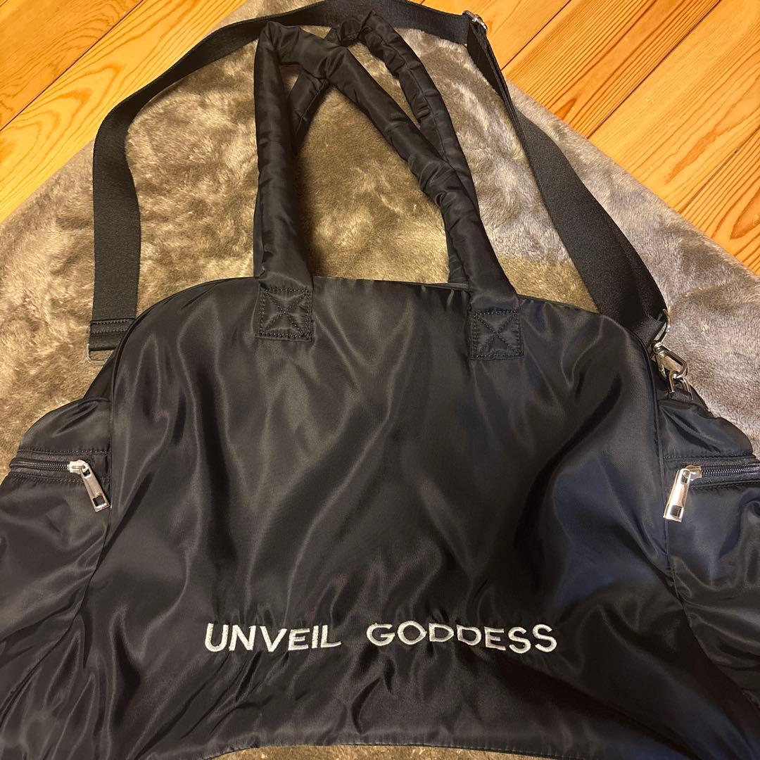 福寿外貌UNVEIL GODDESS ボストンバッグ ブラック