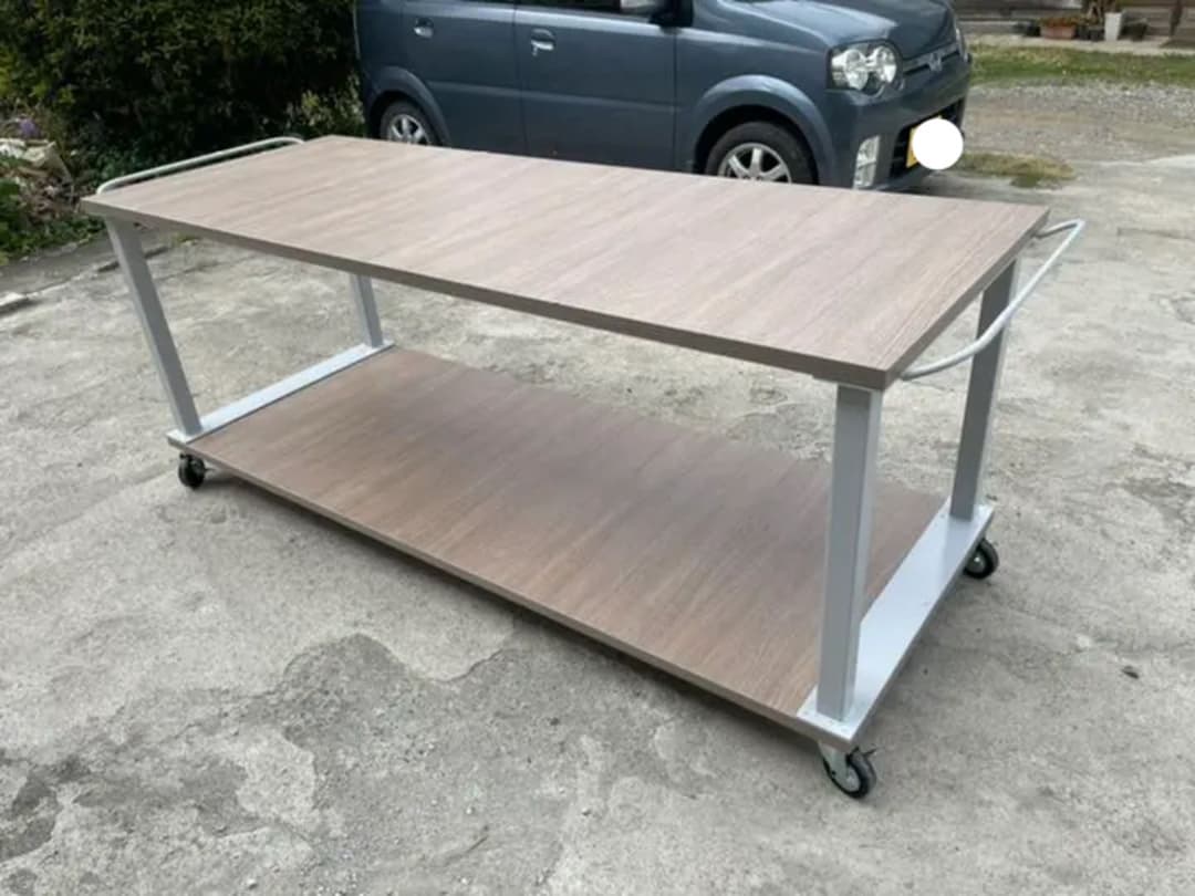 送料無料！稼働式大型テーブル　BBQテーブル