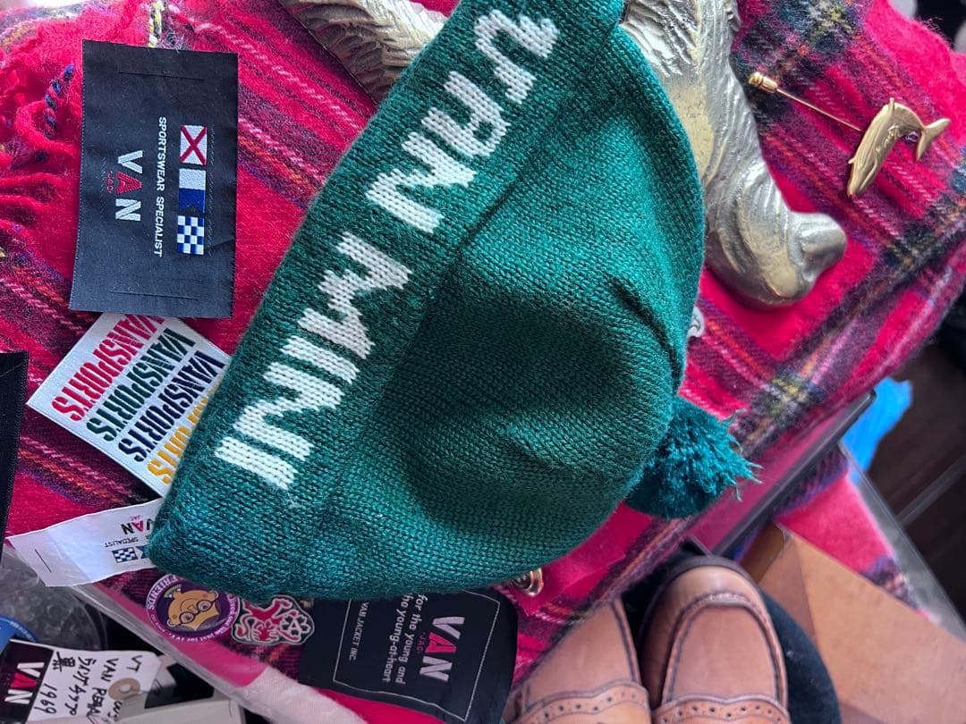 VAN MINIニット正ちゃん帽　子供用ディスプレイ品の為未使用used貴重品