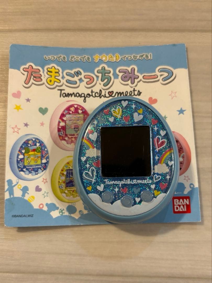 動作確認！たまごっちみーつ　メルヘンみーつver. ブルー