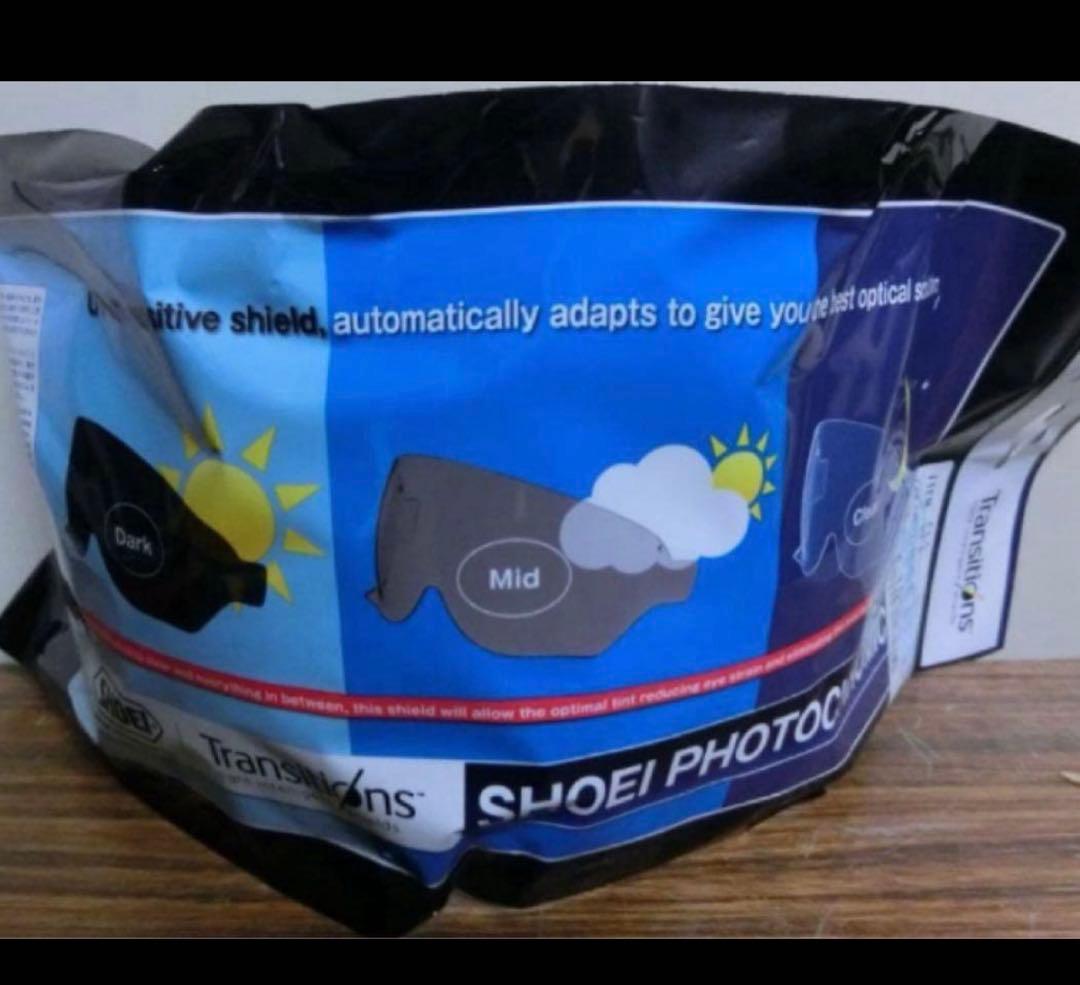 SHOEI CJ-3 PHOTOCHROMIC シールド