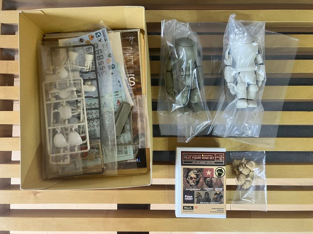 3点セット マシーネンクリーガー　1/20 LOVE LOVE GARDEN