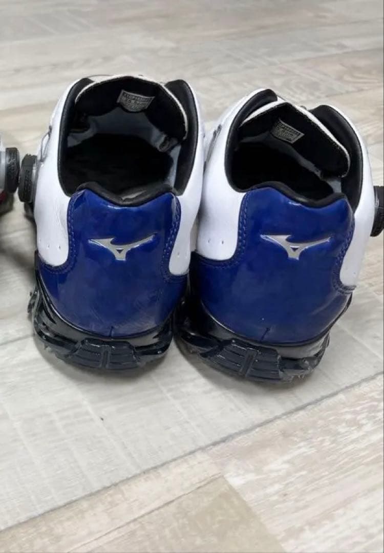 Mizuno ゴルフシューズ　ホワイト/ブルー　ホワイト/レッド　2足セット