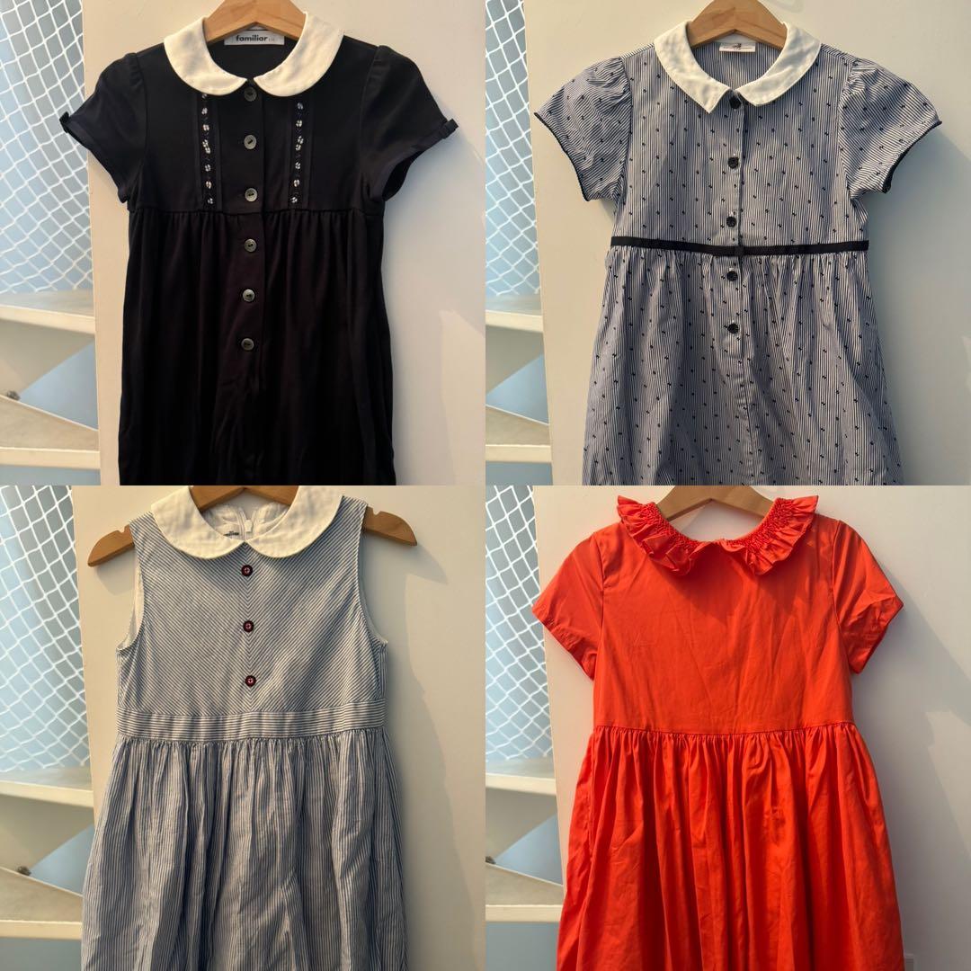 110ワンピースまとめて<ファミリア・ペアレンツドリーム・jacadi>お教室に