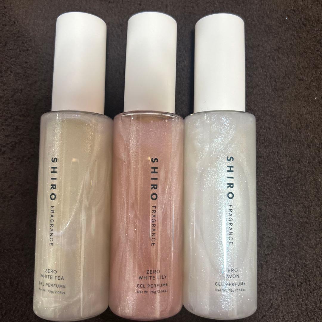 限定☆新品☆SHIRO☆ジェルパフューム☆3種セット