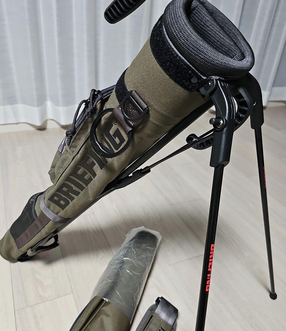 BRIEFING キャディバッグ オリーブ