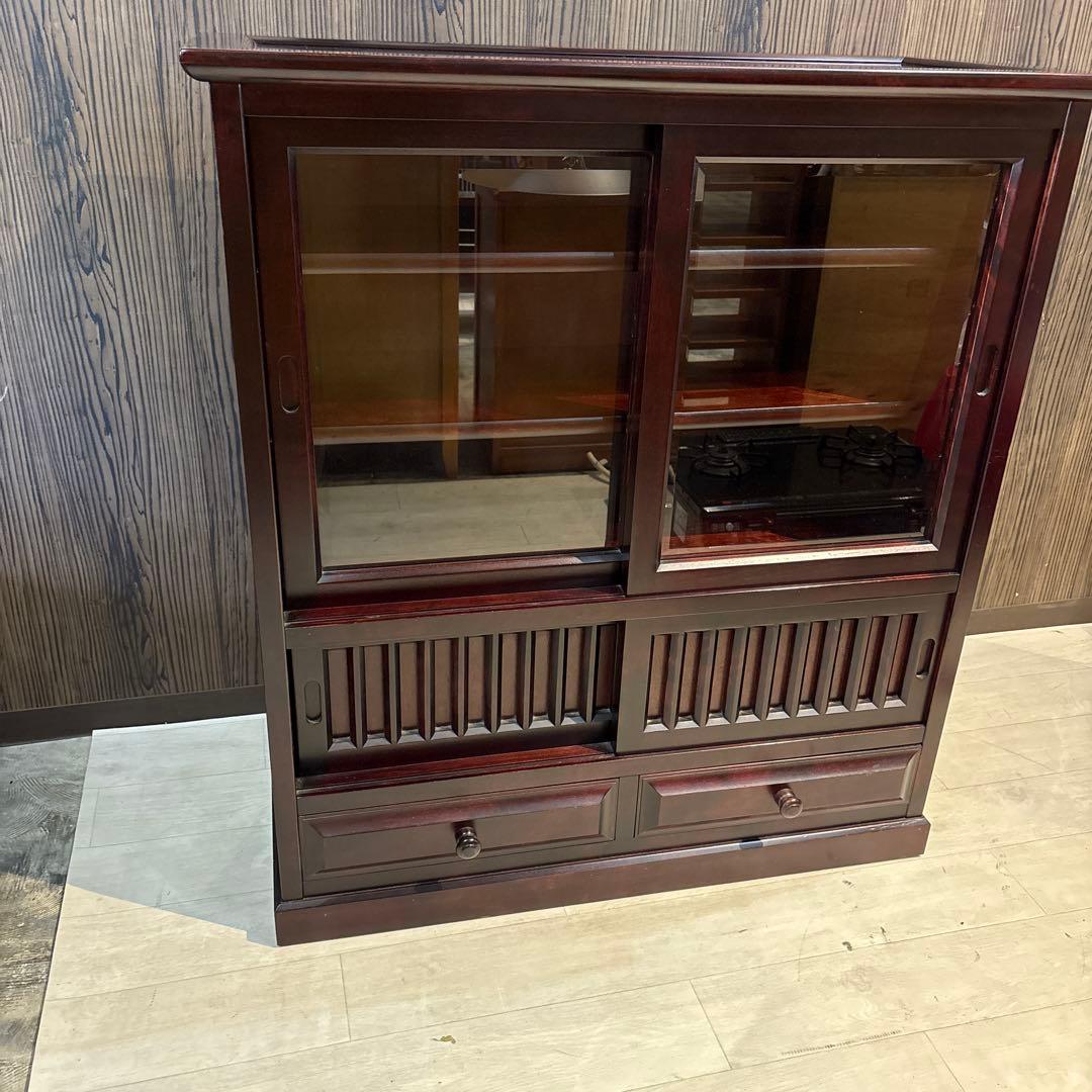 水屋箪笥 茶箪笥 食器棚 レトロ アンティーク