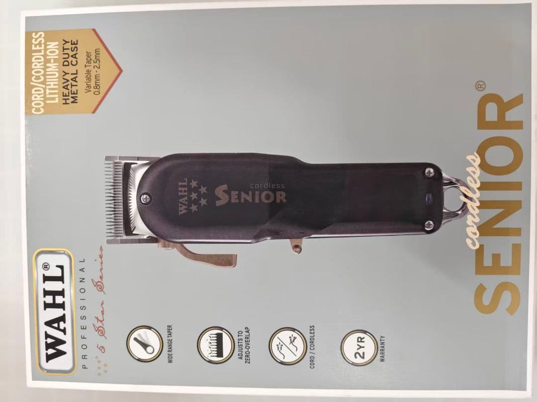 新品5starコードレスシニア3rdEditionSenior wahlバリカン