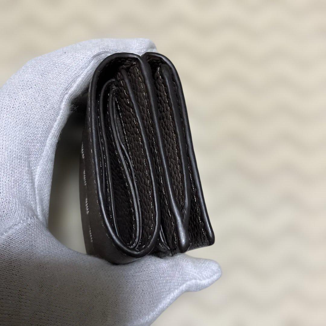 (美品)トリーバーチ　マックグロー　トライフォールド　ミニウォレット　折り財布