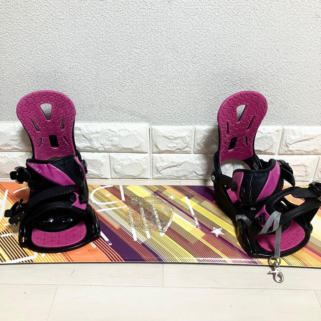 カバー付/IGNIO MILWEL ROCKERイグニオ スノーボード144