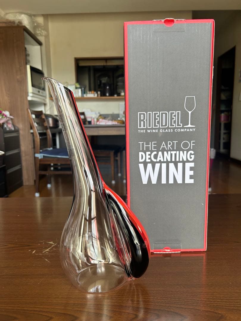 RIEDEL ブラック・タイ タッチレット デカンタ