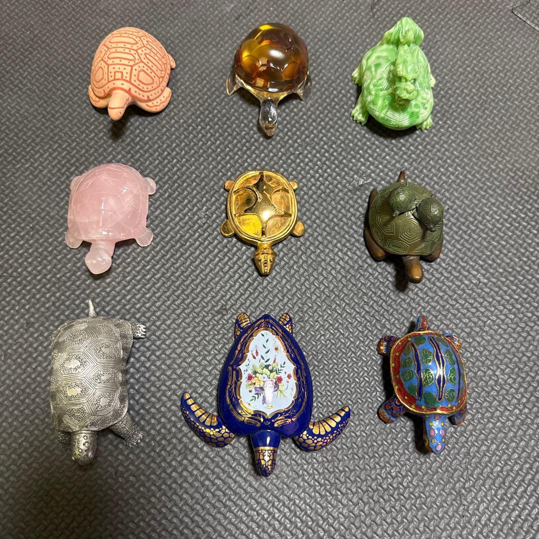 縁起物　亀　置物　骨董品　アンティーク